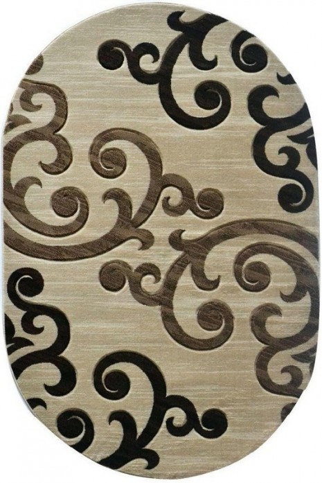 Килим Meral 6733 cream овал